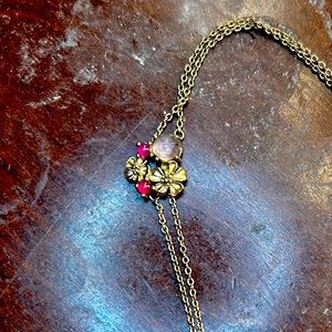 Pandora rose gold necklace